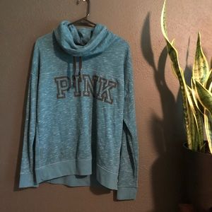 PINK Cowl Neck Sweatshirt